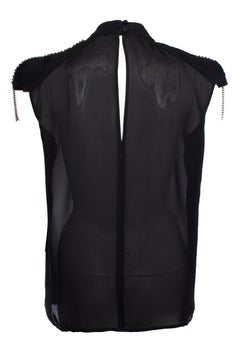 Pierre Balmain, top with shoulder pads