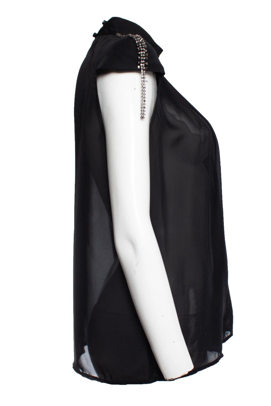 Pierre Balmain, top con hombreras en venta 2