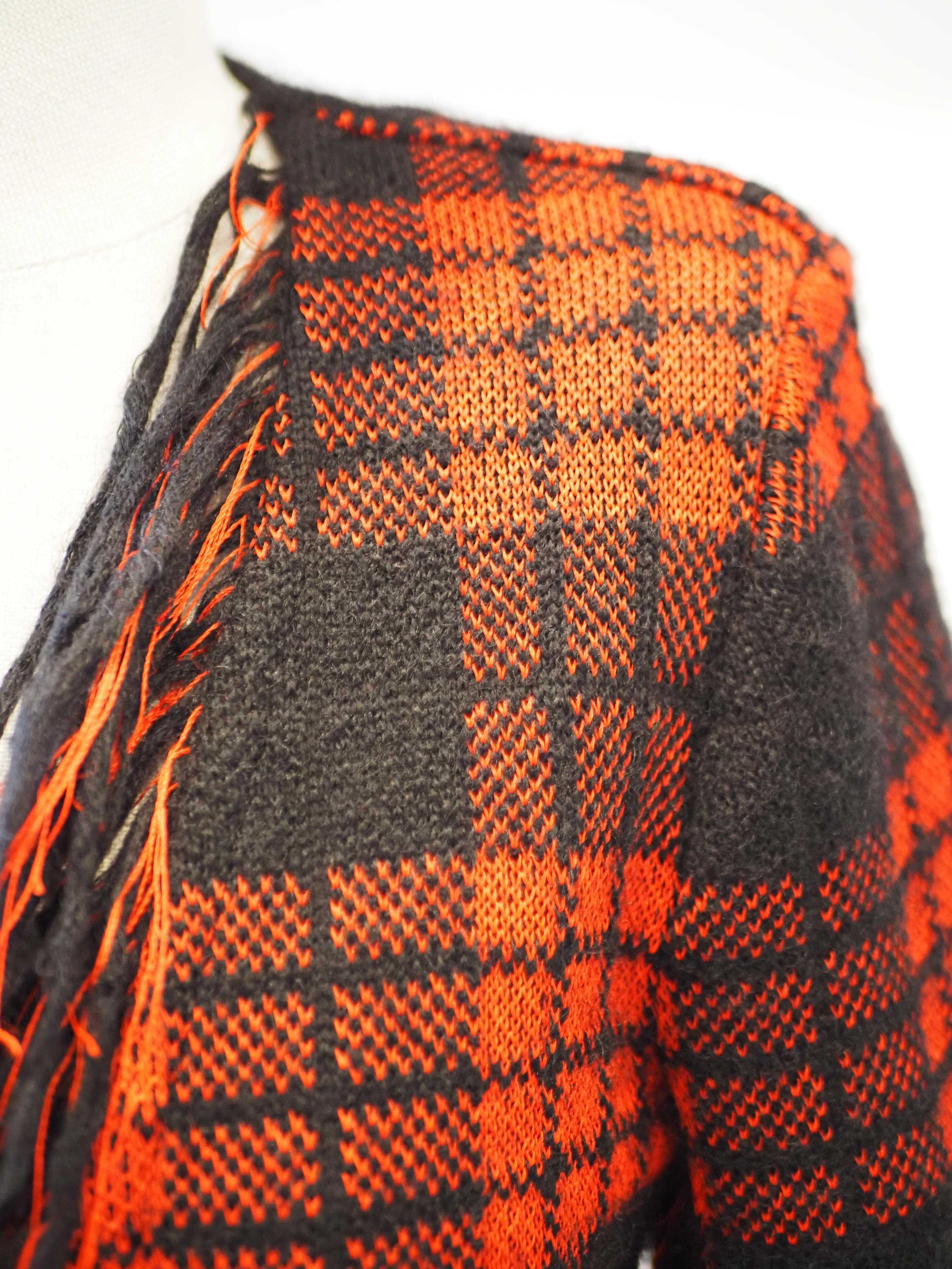 Giacca in lana tartan di Pierre Balmain in vendita 7