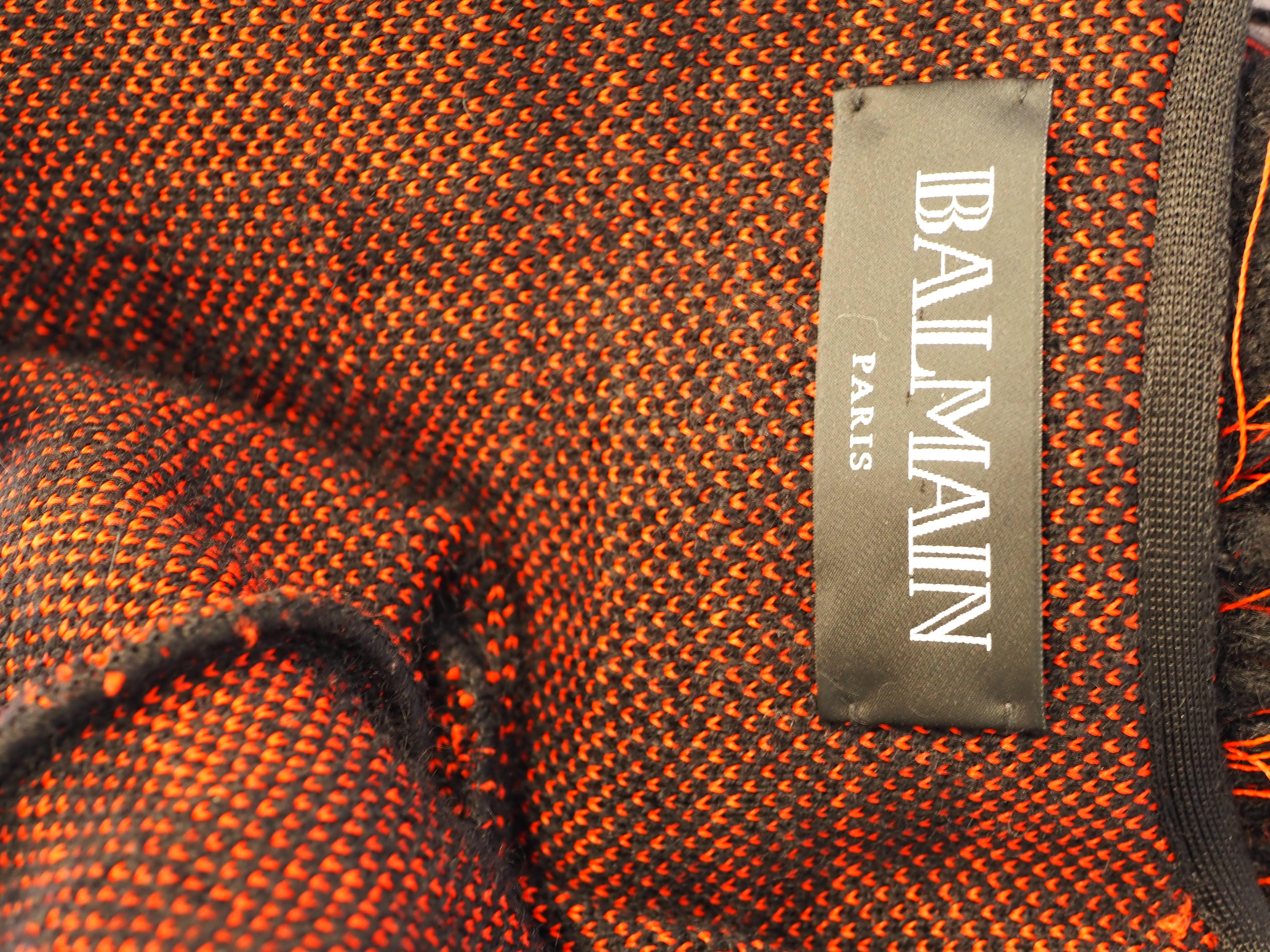 Donna Giacca in lana tartan di Pierre Balmain in vendita