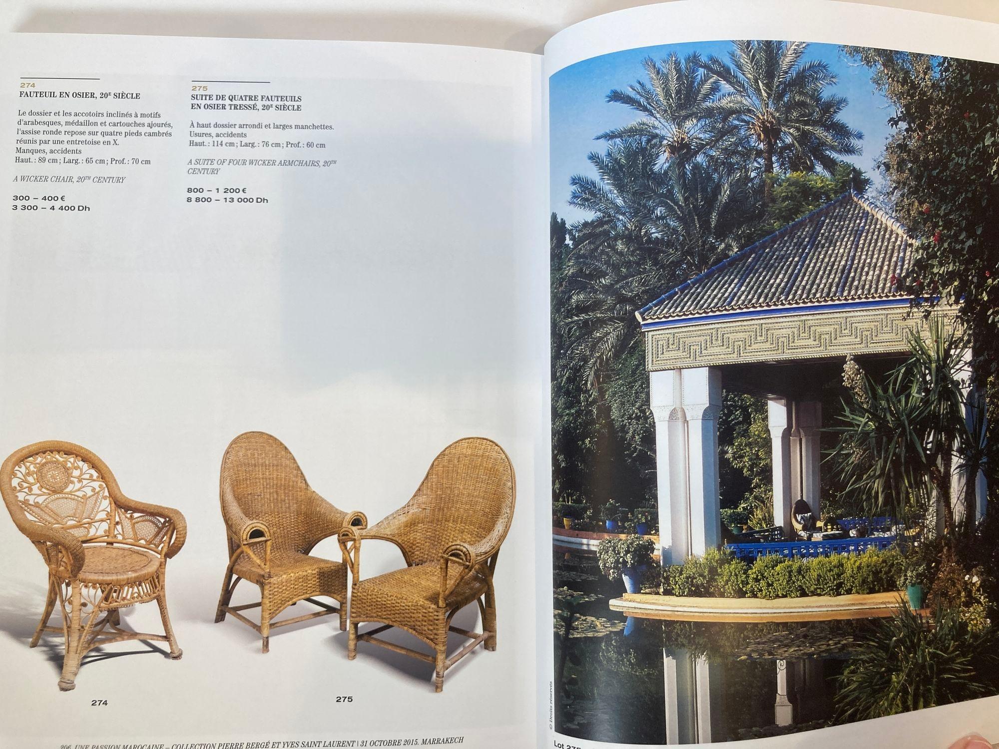 Pierre Berge & Yves Saint Laurent, Une Passion Marocaine 2015 Auction Book 6