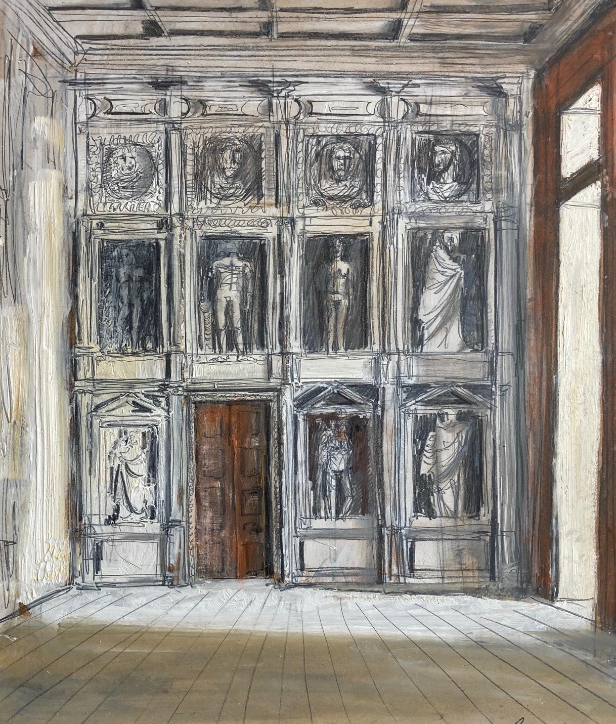 Pierre Bergian Interior Painting - Abandoned Palazzo