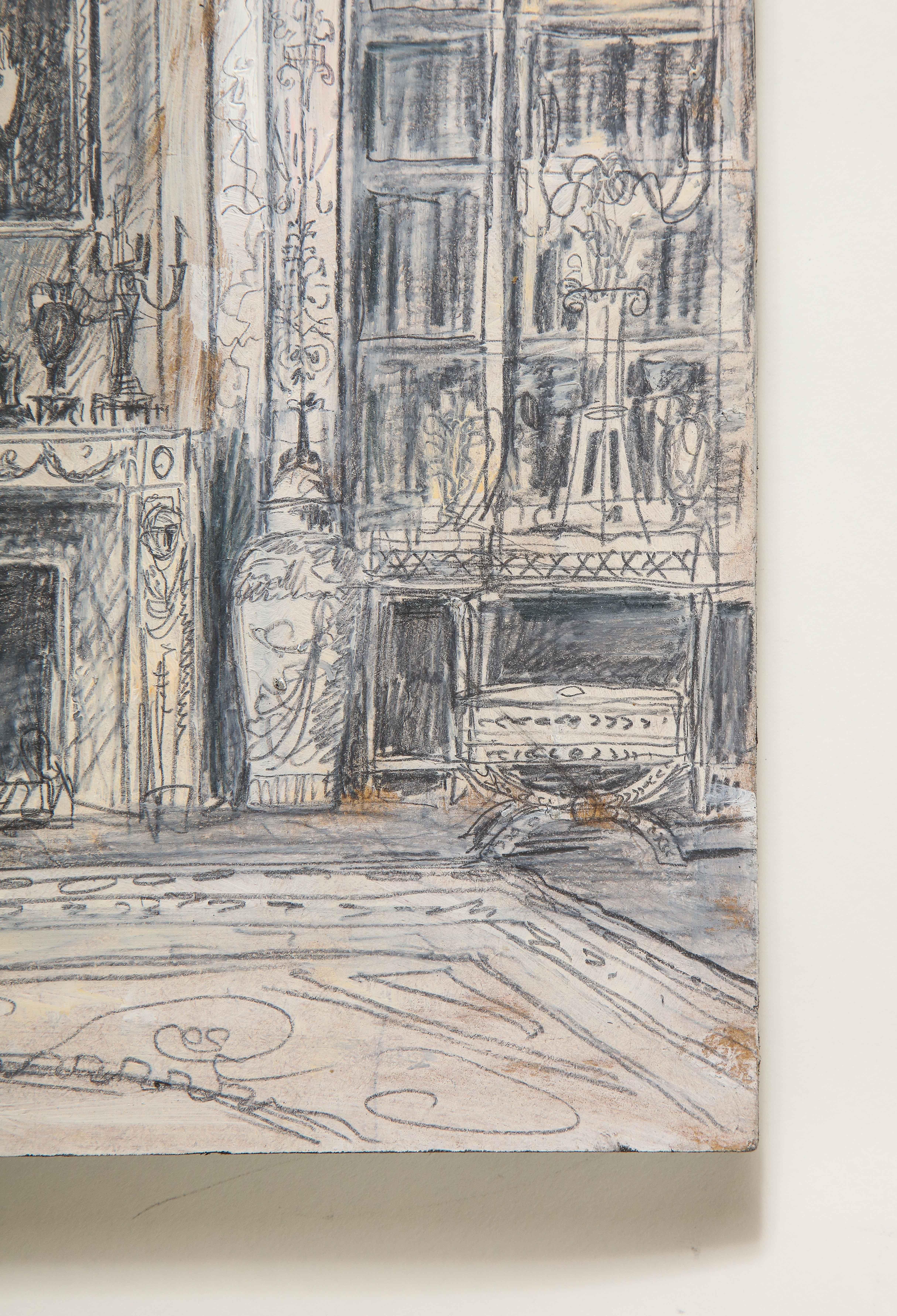 El diseñador de interiores Howard Slatkin tardó 33 meses en recrear un palacio europeo del siglo XVIII en una cooperativa del Upper East Side. Situada en el piso 14 de la Casa Brisbane y con vistas a Central Park, la obra maestra de Slatkin estaba
