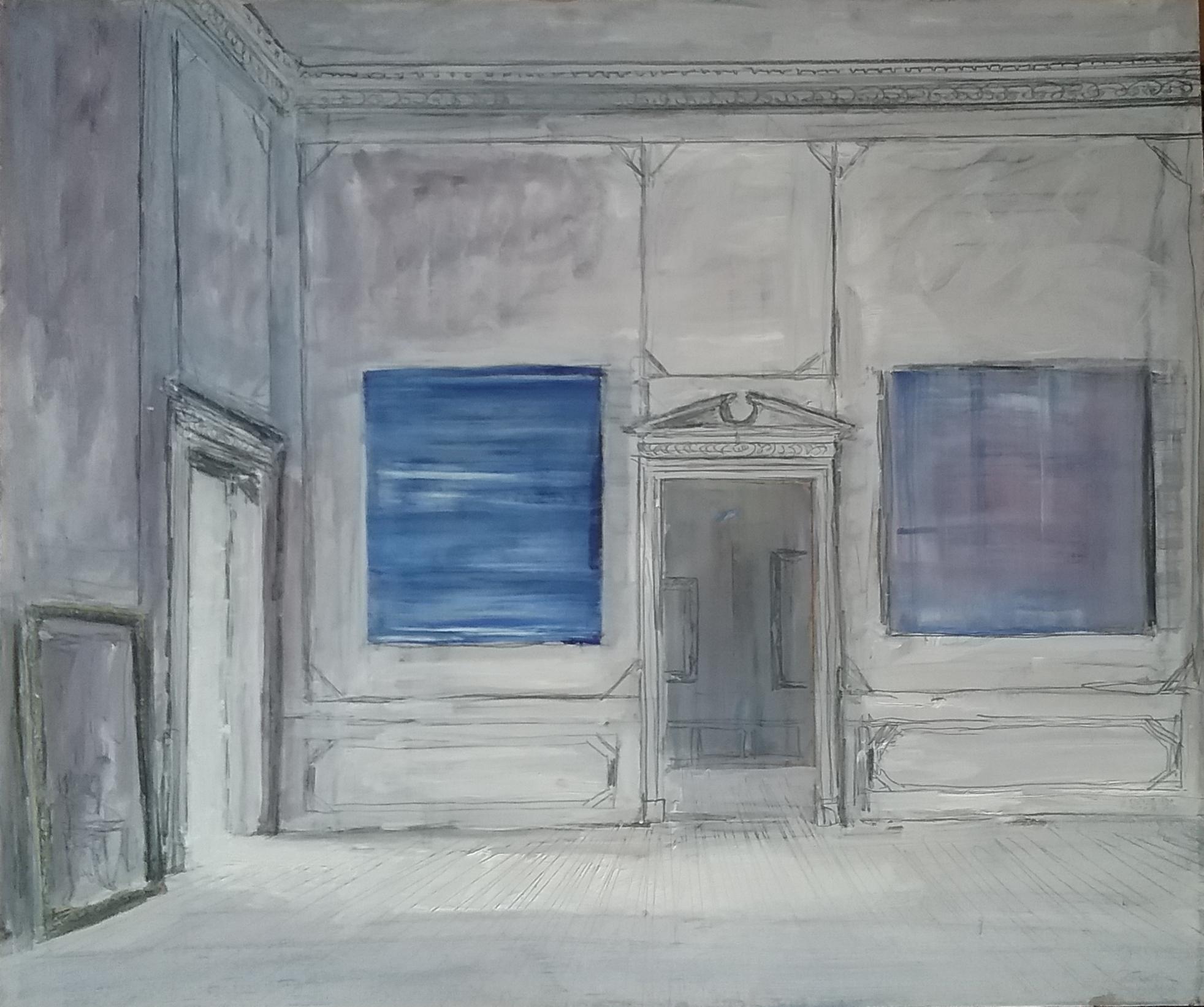 Pierre Bergian Interior Painting - Neoclassic Room