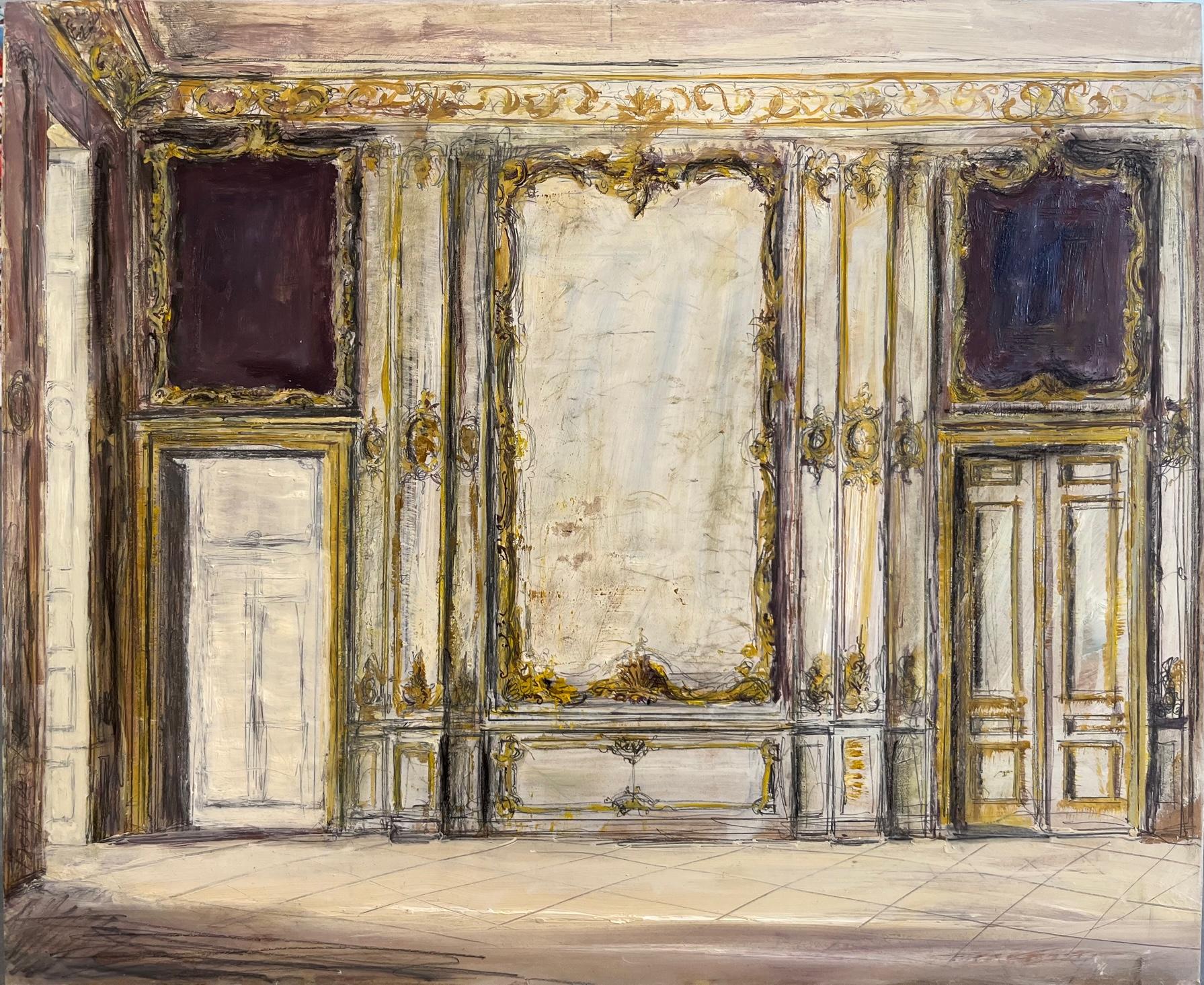 Pierre Bergian Interior Painting - Parisian Capriccio