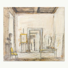 Studio of Cy Twombly I, Rome, Italie
