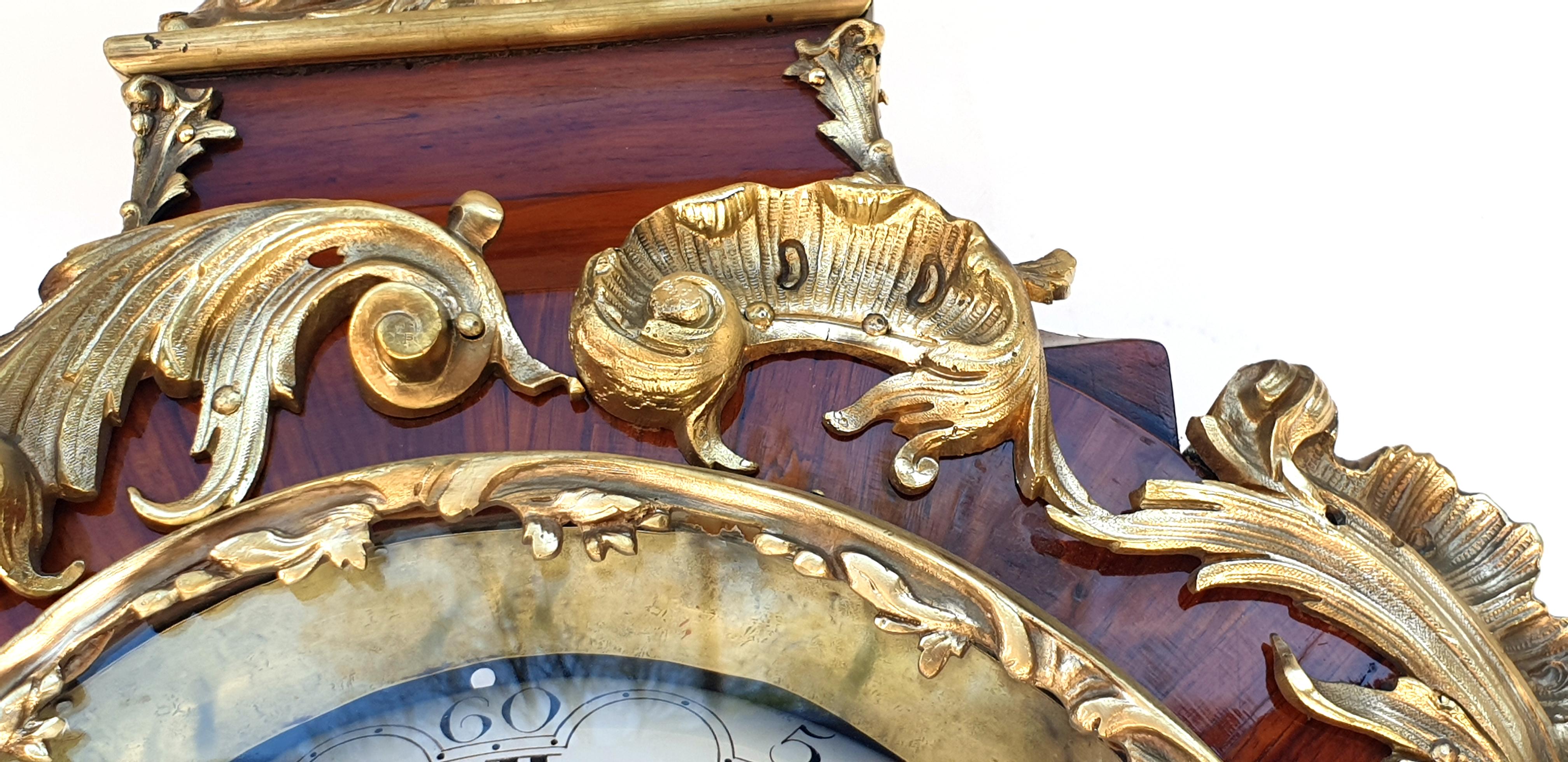 Pierre Bernard, Louis XV Longcase Clock / Régulateur, 1750s 9