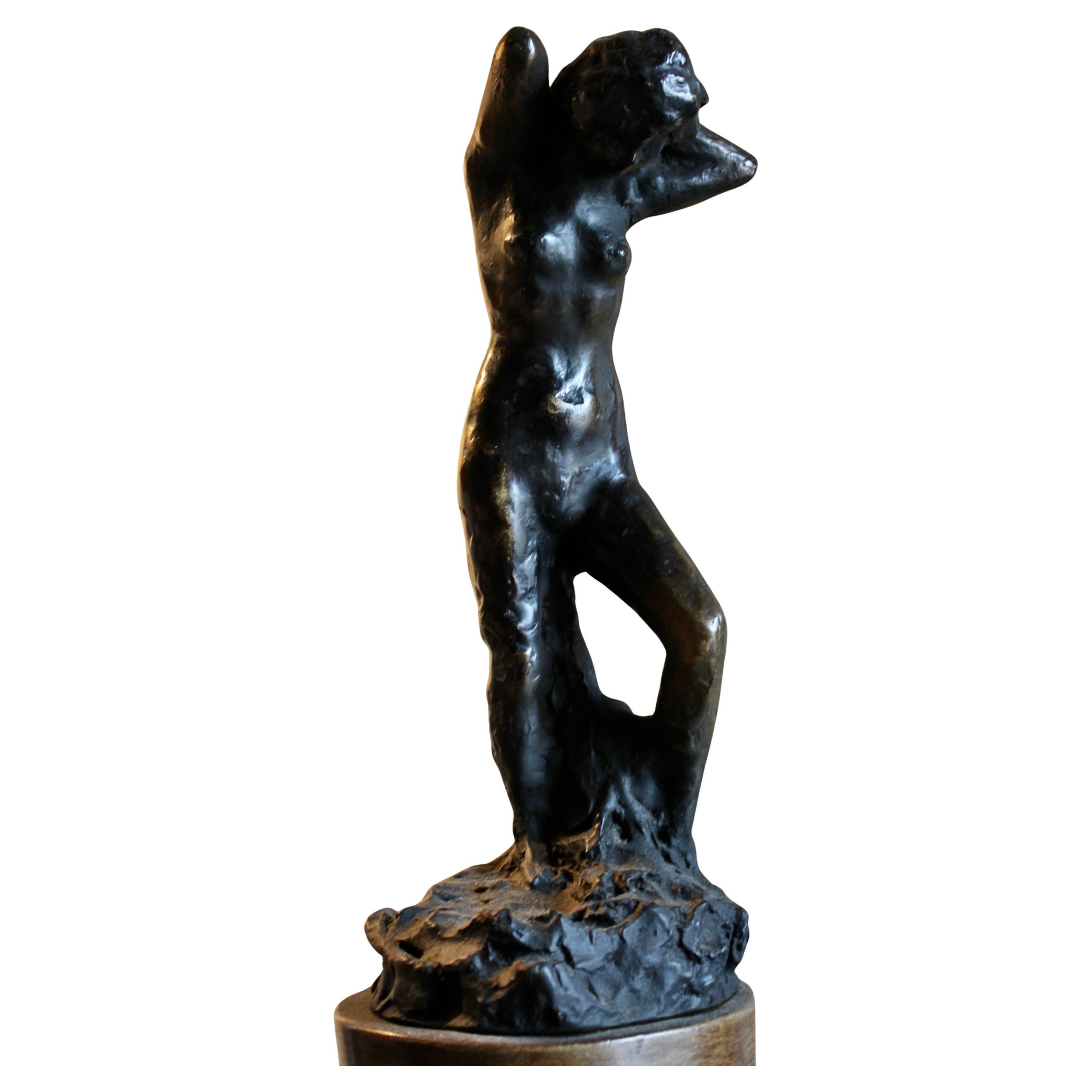 Pierre Bonnard 'Femme Nue Debout Bras Leves Derriere La Tete..' Alva Repro