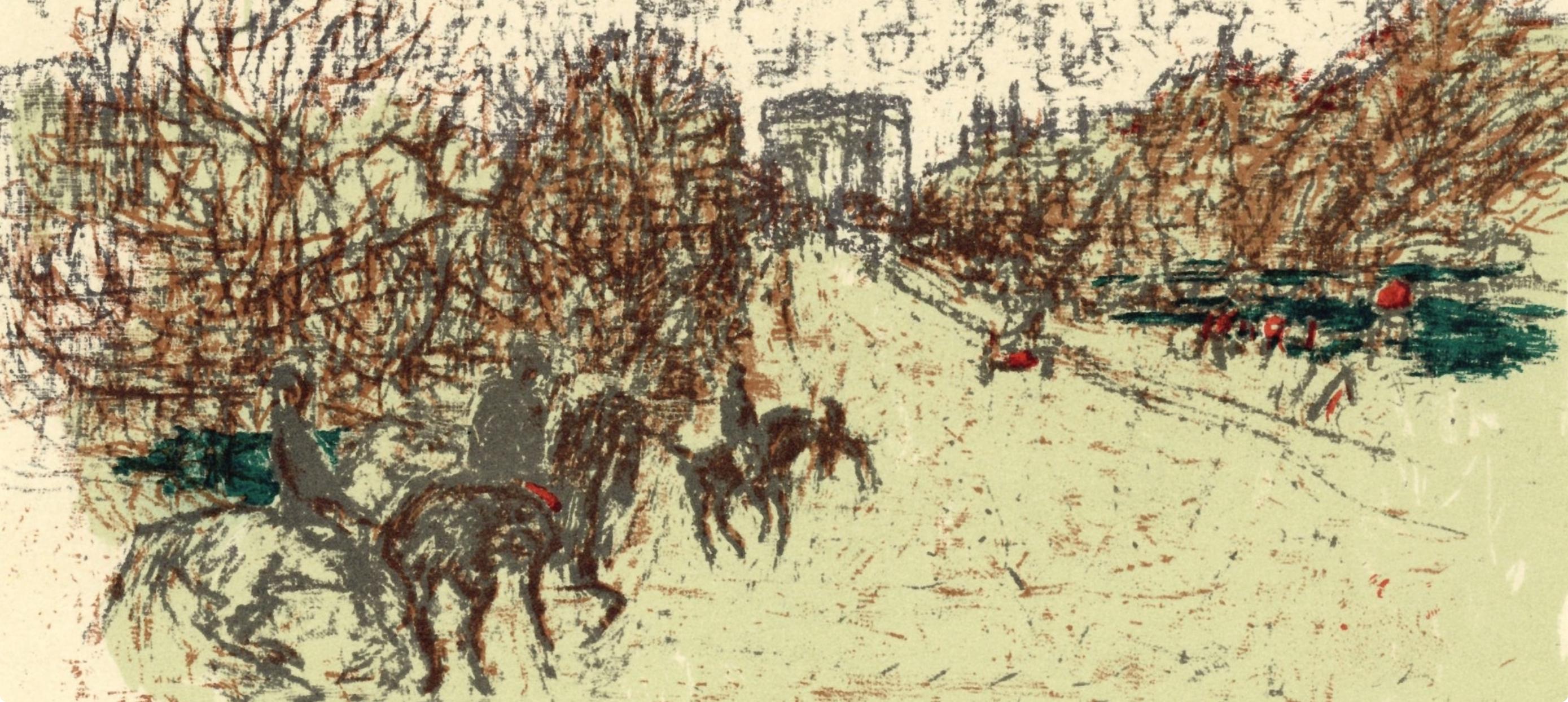 Bonnard, Arc de Triomphe, Bonnard Lithographe (after) - Print by Pierre Bonnard