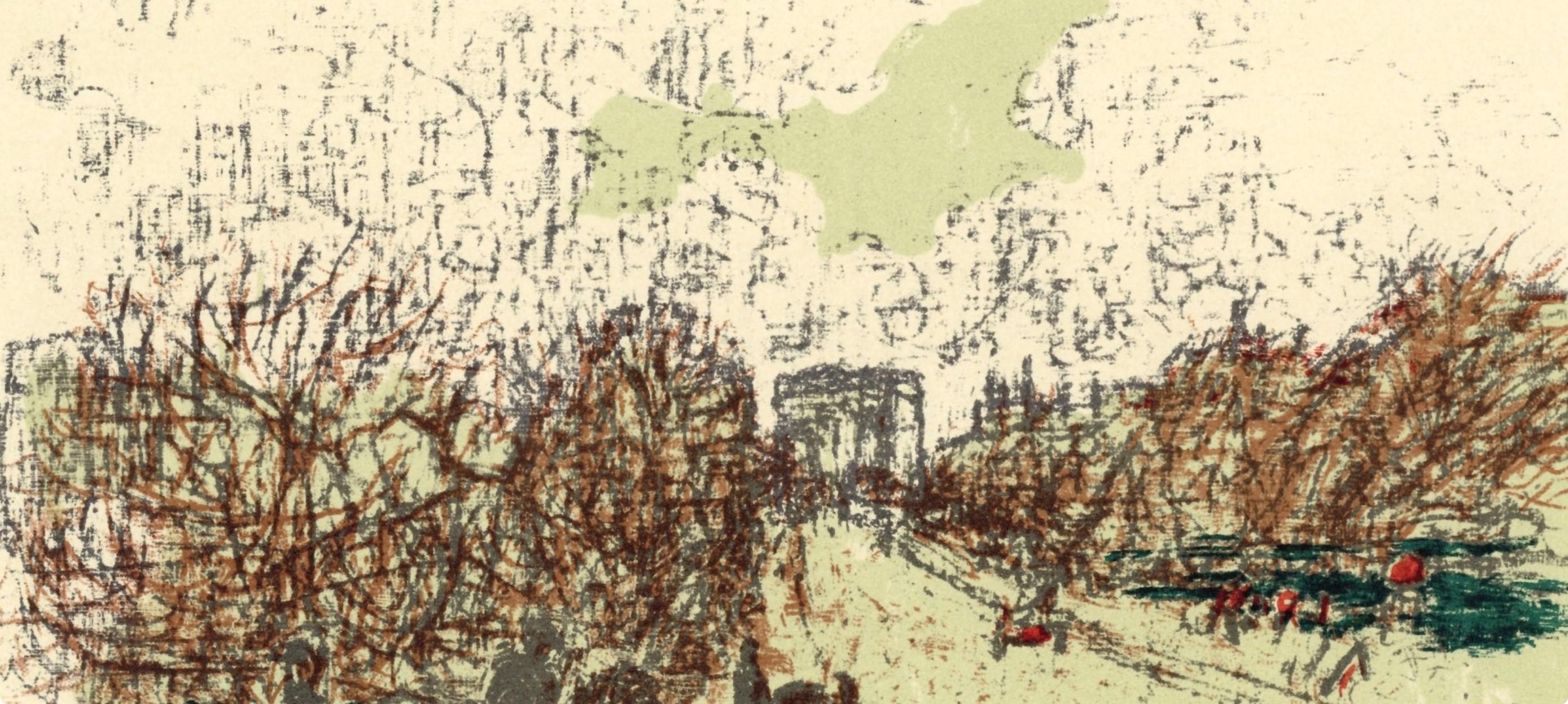 Bonnard, Arc de Triomphe, Bonnard Lithographe (after) - Post-Impressionist Print by Pierre Bonnard