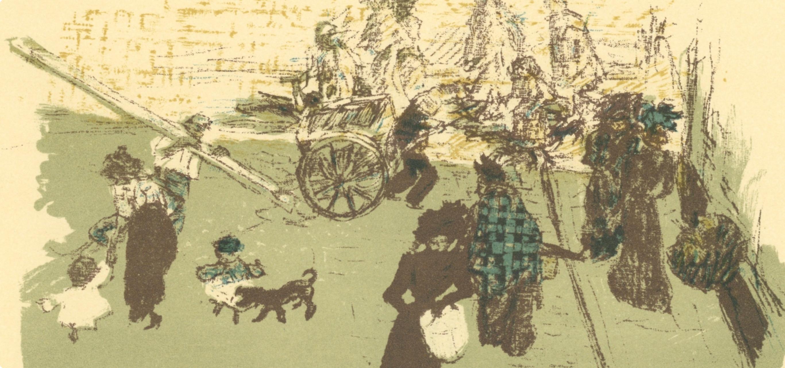 Bonnard, Coin de Rue, Bonnard Lithographe (after) - Print by Pierre Bonnard