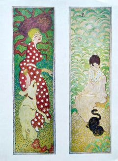 Bonnard, Composition, Derrière le miroir (d'après)