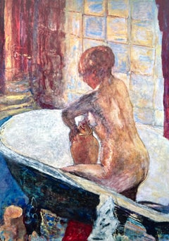 Bonnard, Composition, Derrière le miroir (d'après)