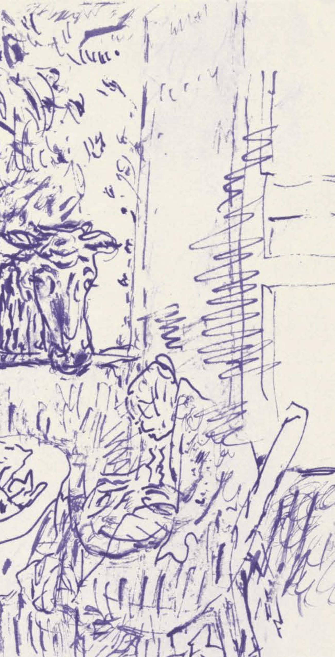Bonnard, Composition (Terrasse 54), Pierre Bonnard Correspondences (after) For Sale 2