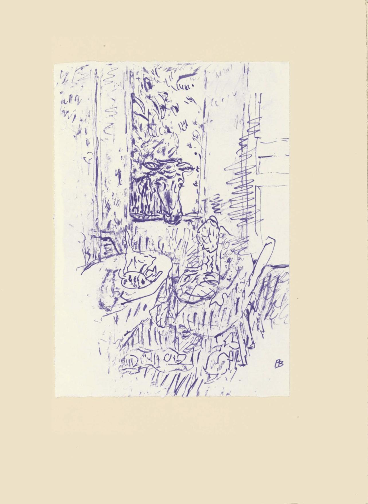 Bonnard, Composition (Terrasse 54), Pierre Bonnard Correspondences (after) For Sale 6
