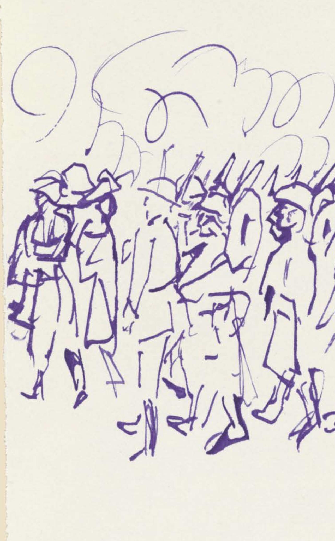 Bonnard, Komposition (Terrasse 54), Pierre Bonnard-Korrespondenzenten (nach) im Angebot 1