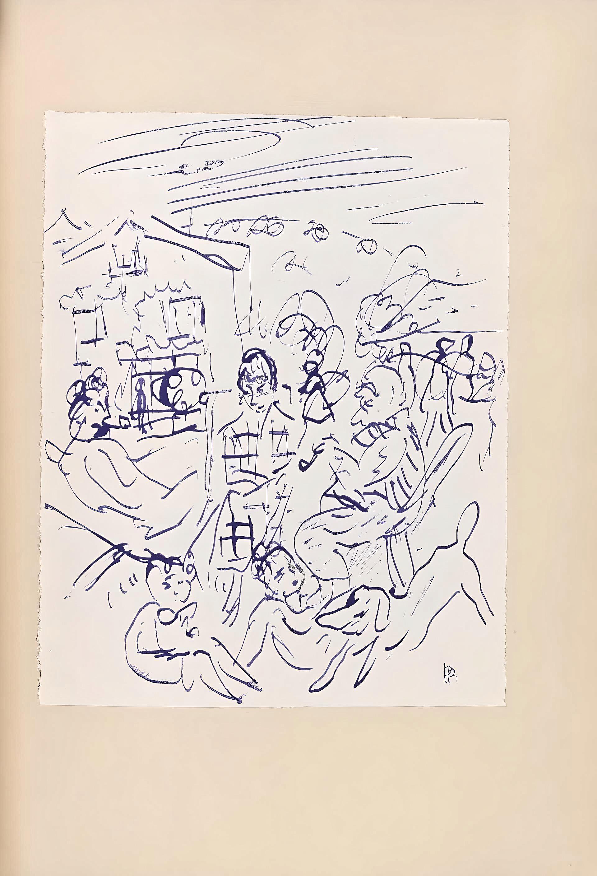 Bonnard, Composition (Terrasse 54), Correspondences de Pierre Bonnard (après) en vente 1