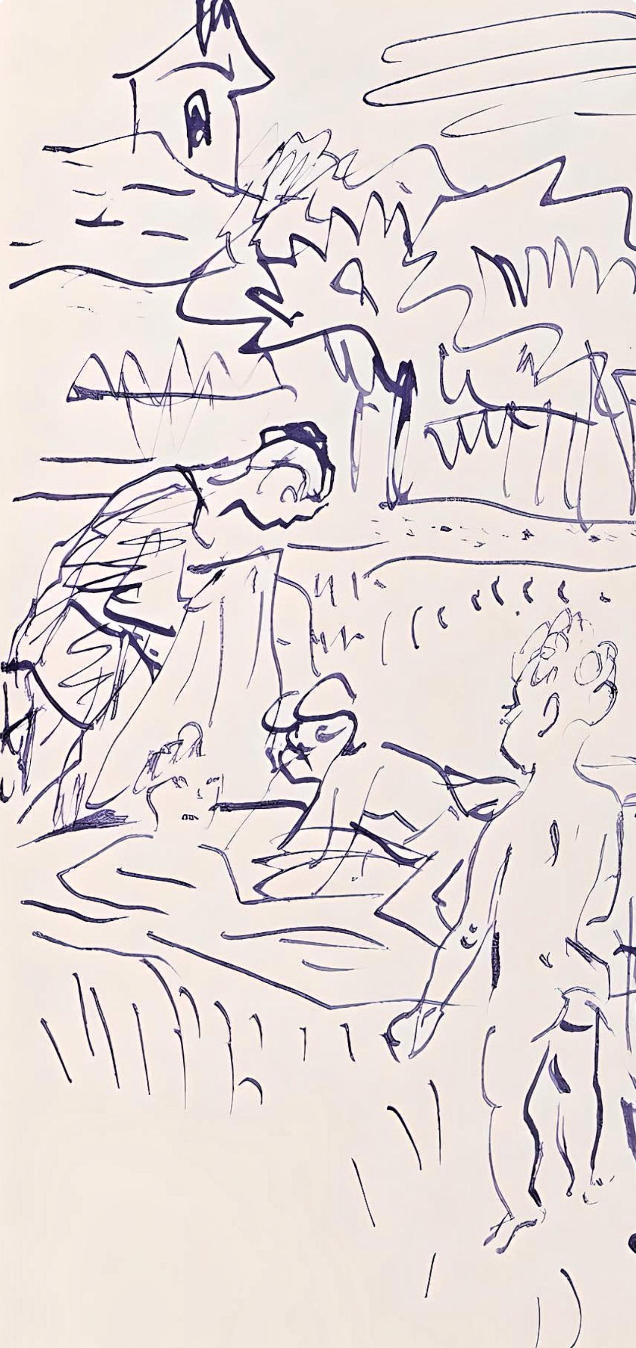 Bonnard, Composition (Terrasse 54), Correspondences de Pierre Bonnard (après) en vente 1