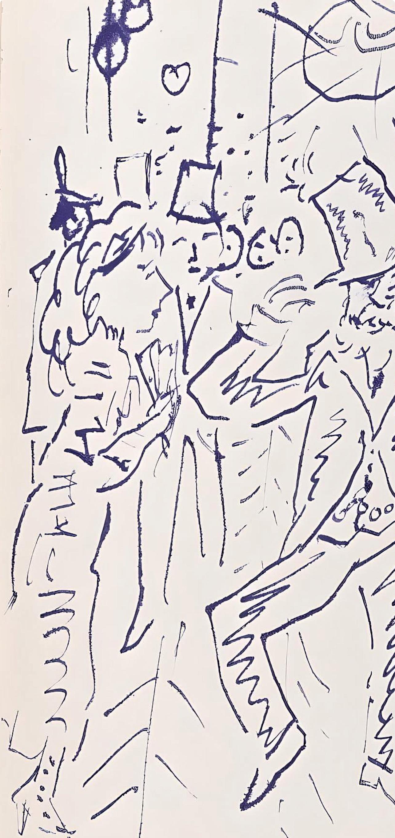 Bonnard, Composizione (Terrasse 54), Corrispondenze di Pierre Bonnard (after) Pierre Bonnard in vendita 2