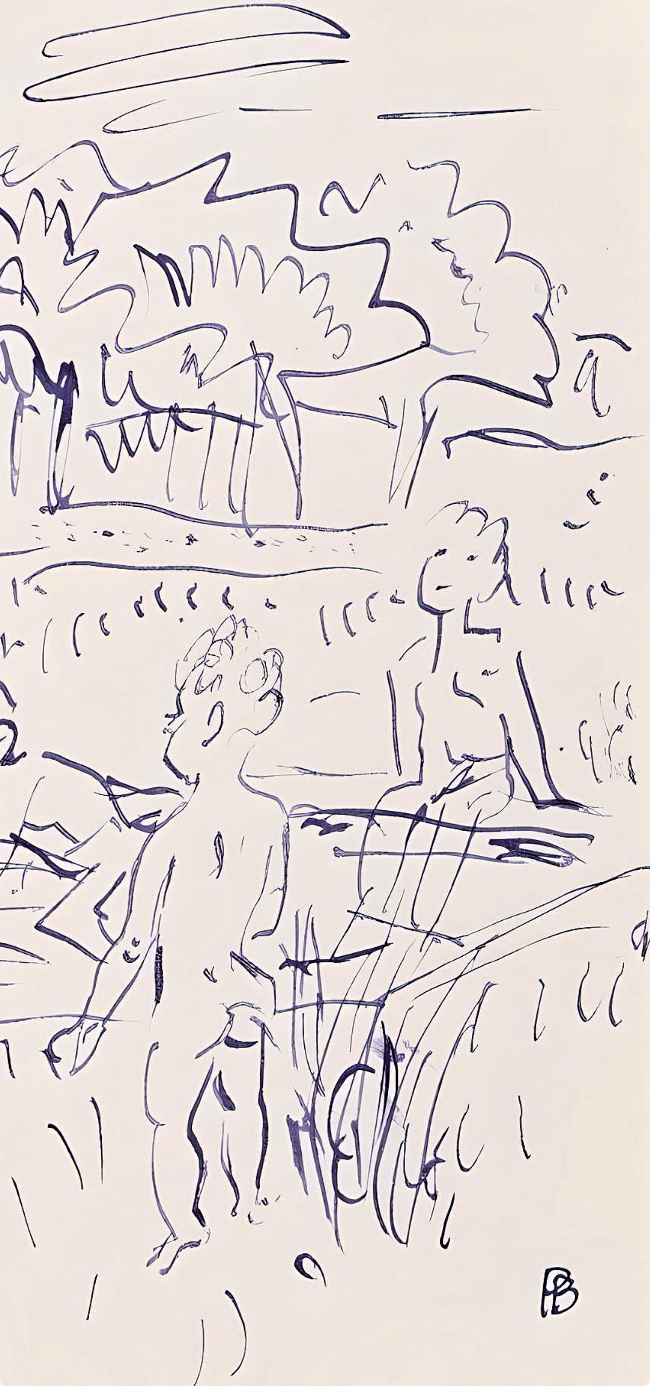 Bonnard, Composition (Terrasse 54), Correspondences de Pierre Bonnard (après) en vente 2