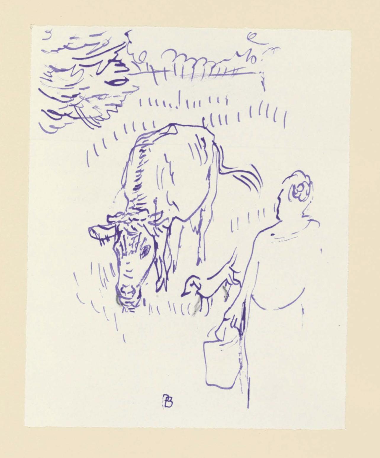 Bonnard, Composition (Terrasse 54), Correspondences de Pierre Bonnard (après) en vente 3