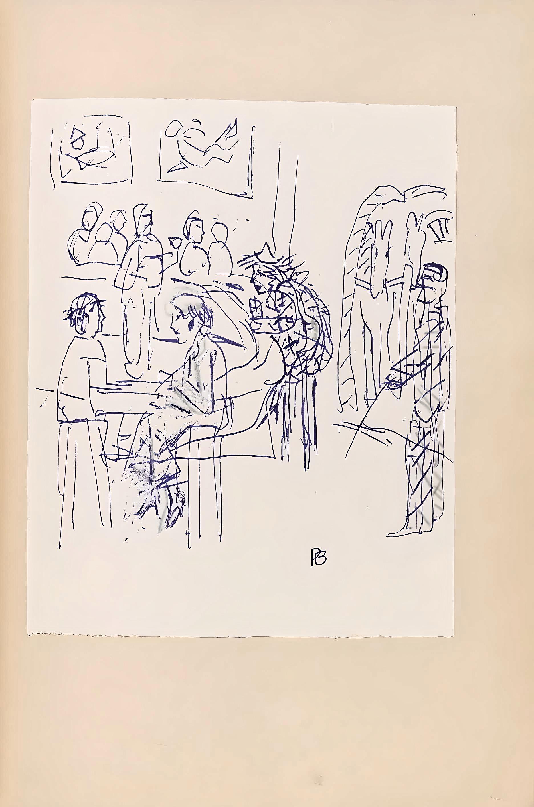 Bonnard, Composición (Terrasse 54), Correspondencias (after) Pierre Bonnard en venta 3