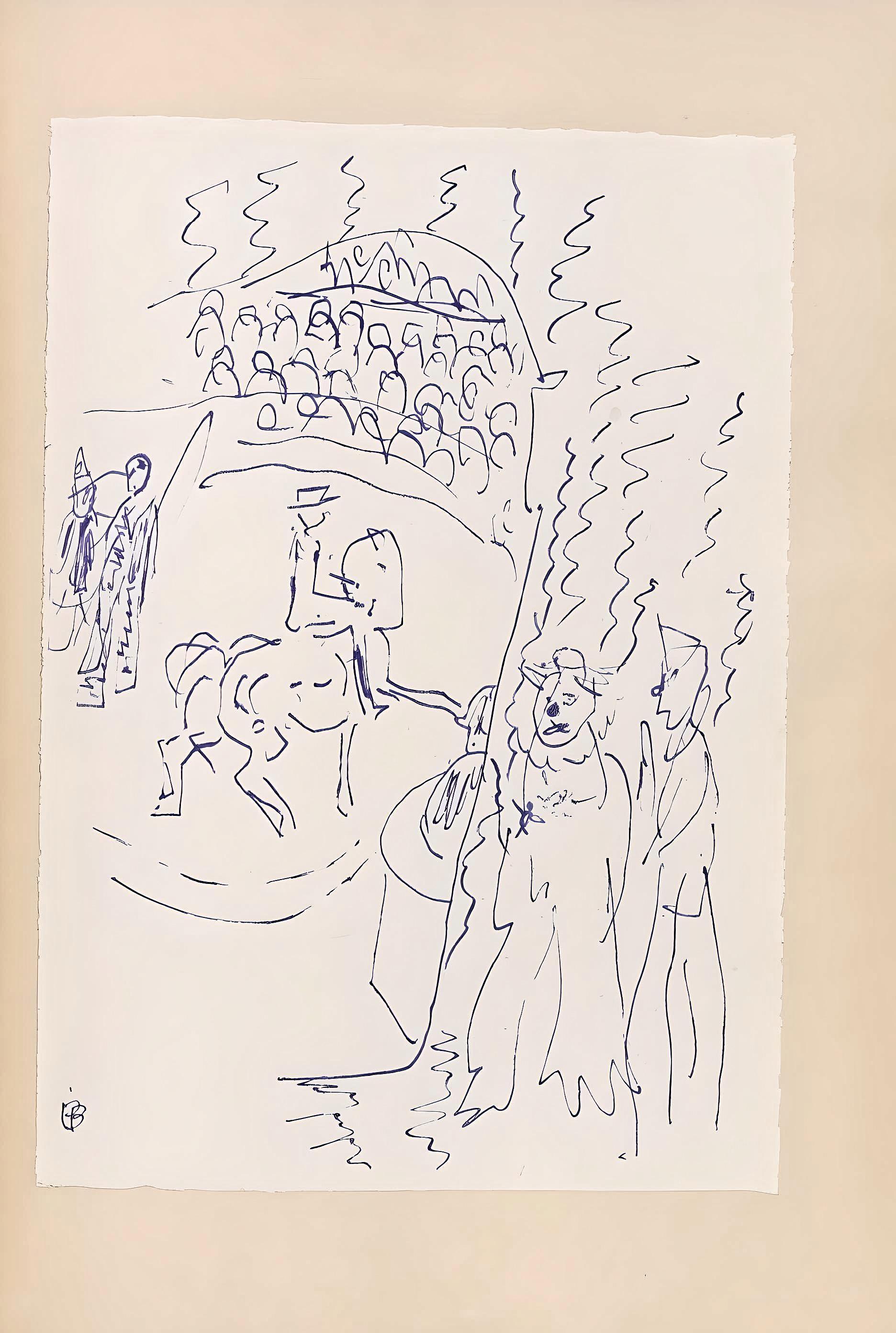 Bonnard, Composition (Terrasse 54), Pierre Bonnard Correspondences (after) For Sale 3