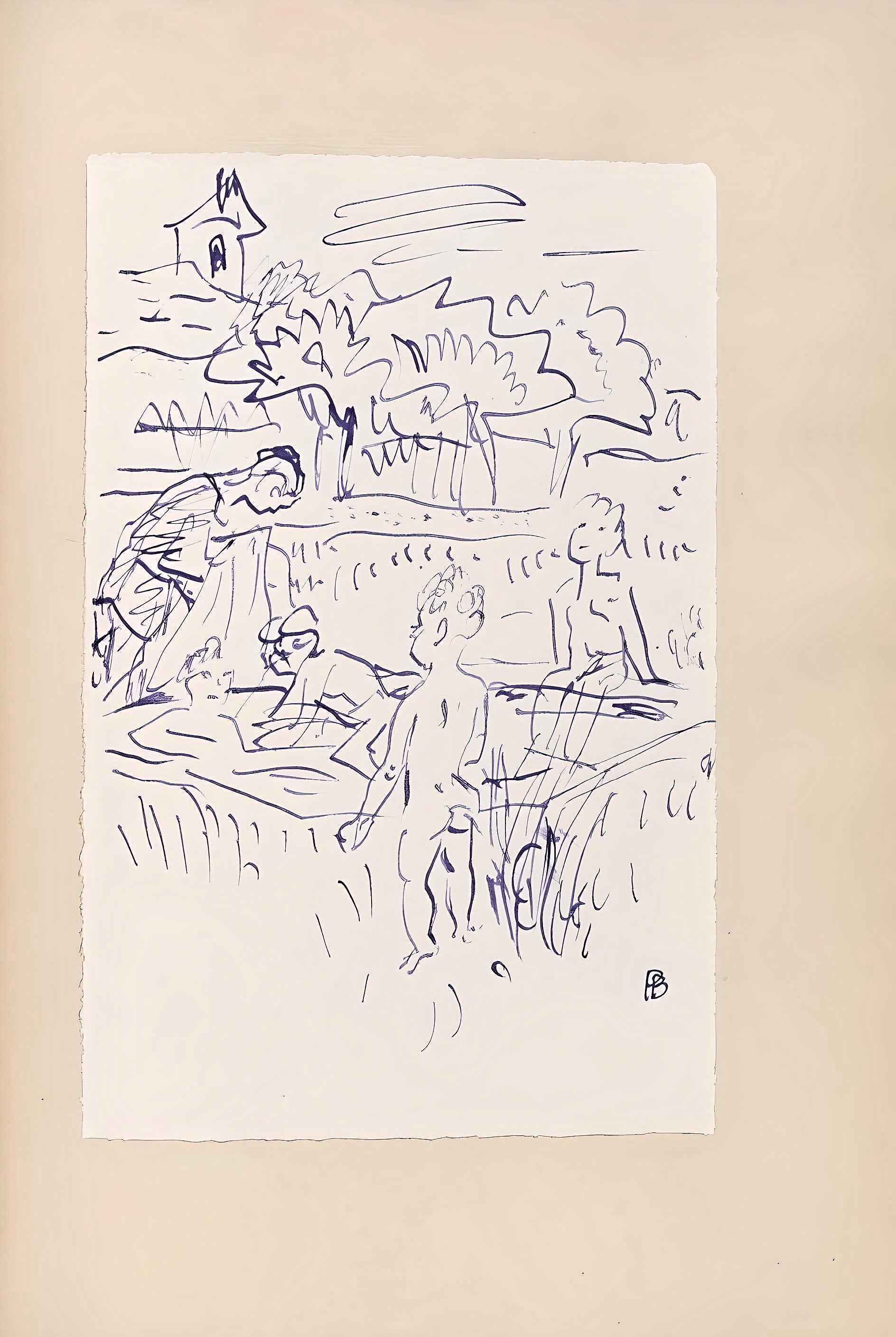 Bonnard, Composition (Terrasse 54), Correspondences de Pierre Bonnard (après) en vente 3