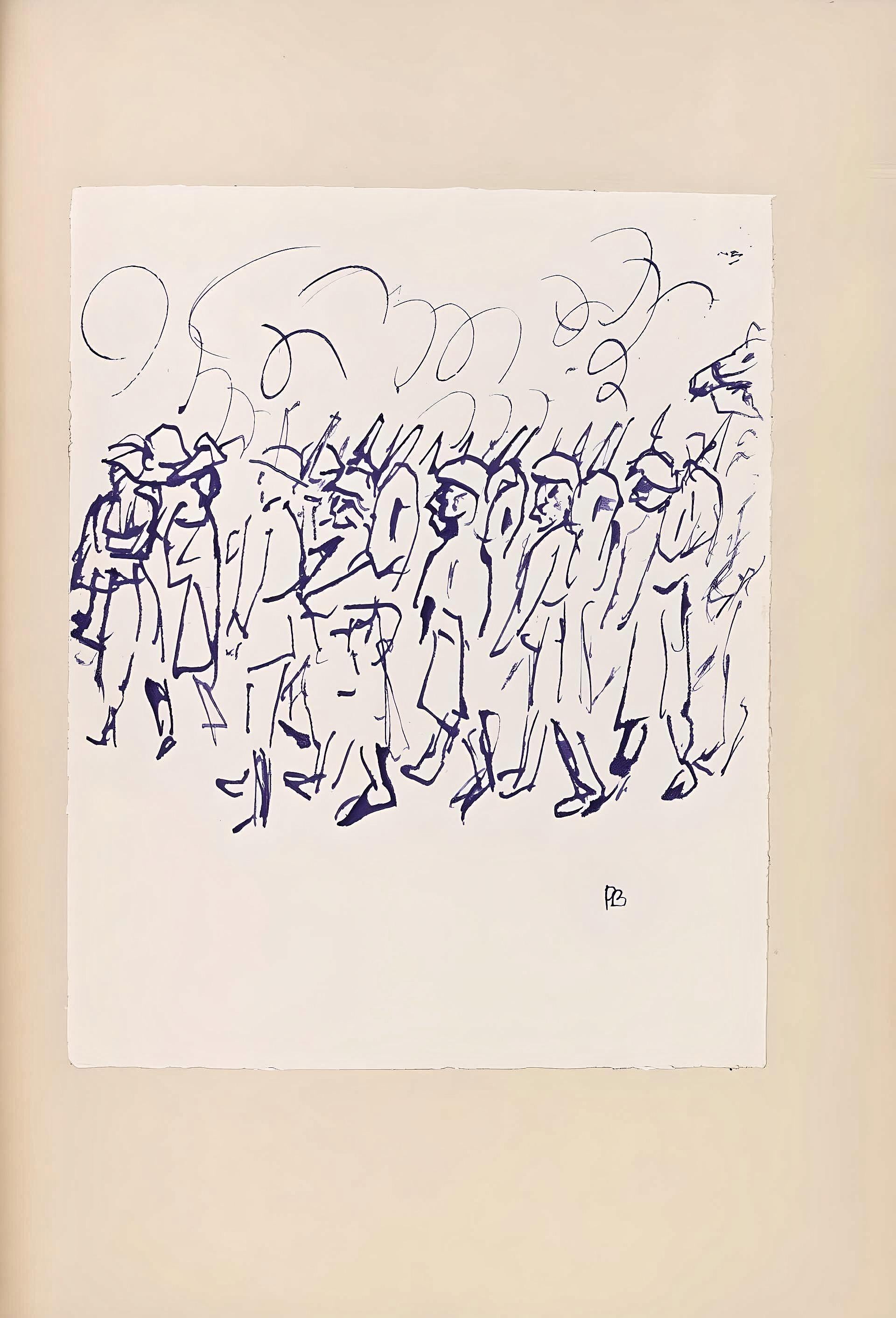 Bonnard, Composition (Terrasse 54), Pierre Bonnard Correspondences (after) For Sale 4