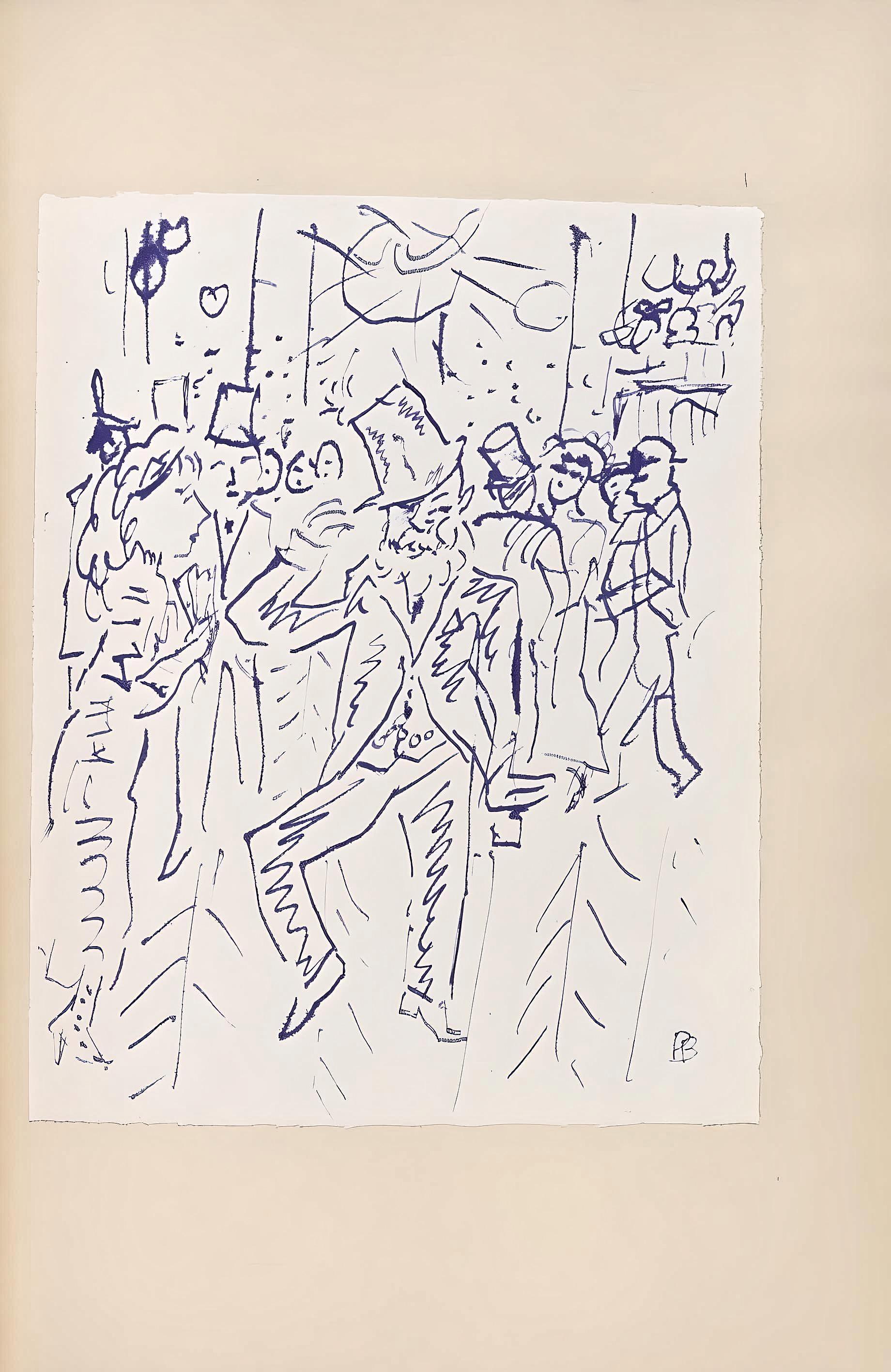 Bonnard, Composizione (Terrasse 54), Corrispondenze di Pierre Bonnard (after) Pierre Bonnard in vendita 4