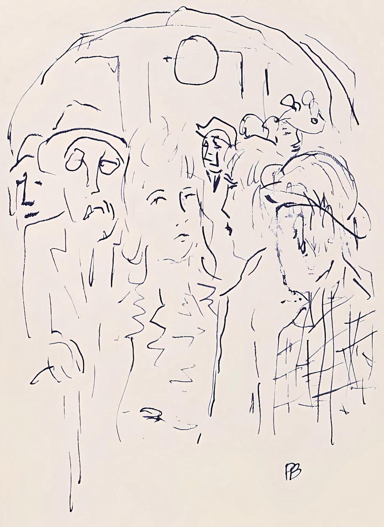 Bonnard, Composition (Terrasse 54), Pierre Bonnard Correspondences (after)