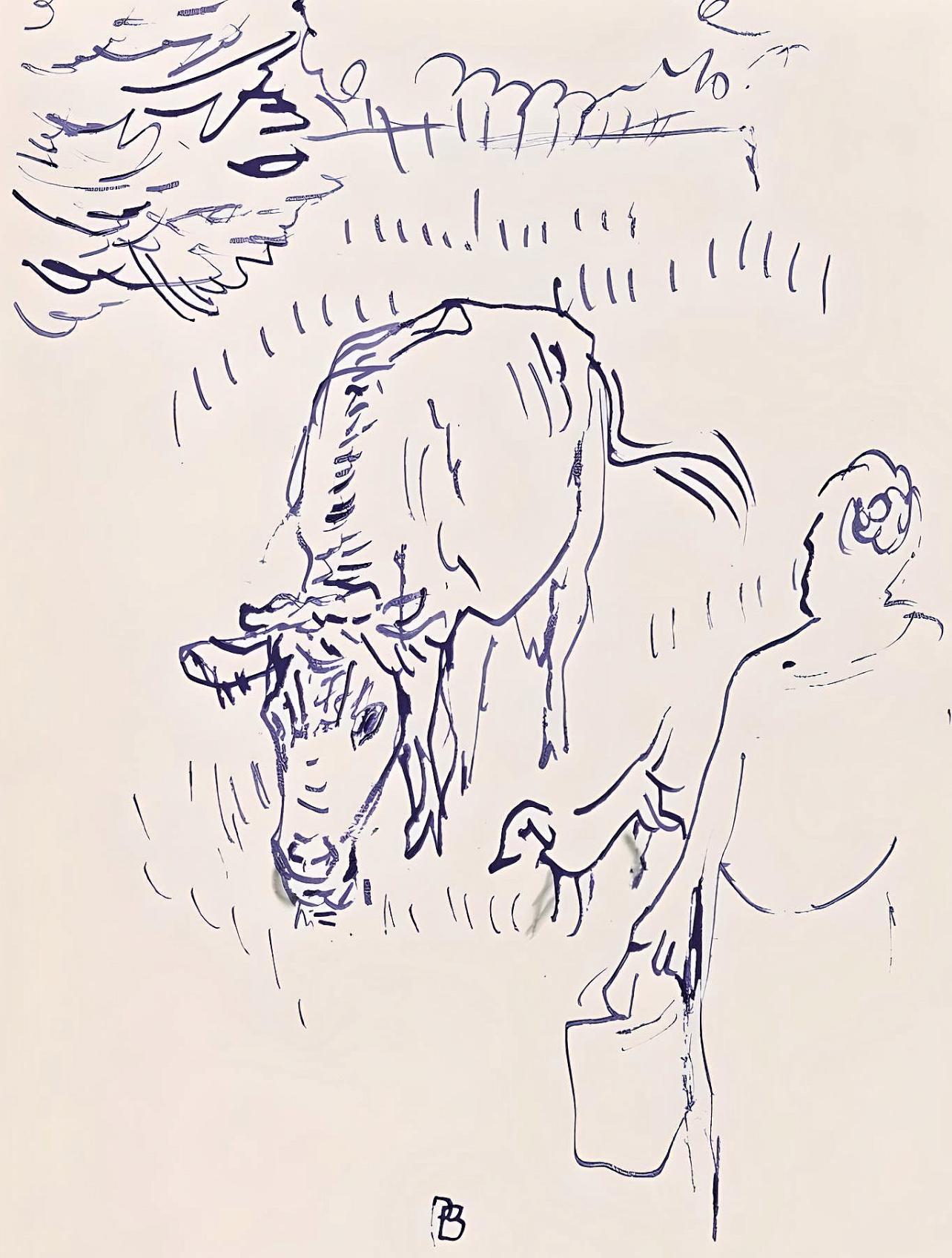 Bonnard, Composition (Terrasse 54), Pierre Bonnard Correspondences (after)