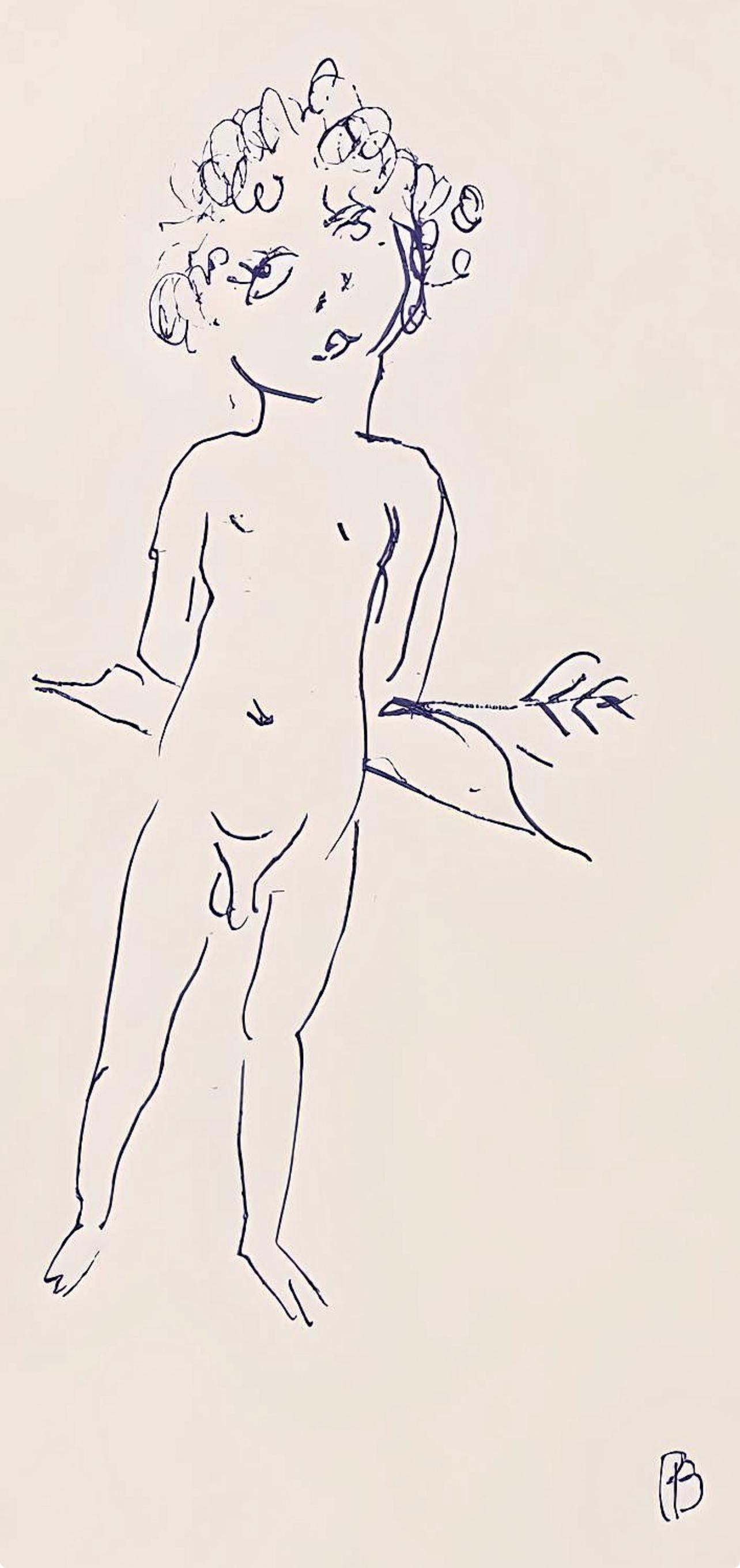 Lithograph on vélin d’Arches paper, mounted on vélin d’Arches backing sheet, as issued. Inscription: Unsigned and unnumbered, as issued. Good condition. Notes: From the album, Correspondences, Pierre Bonnard, 1944. Published by Éditions de la Revue