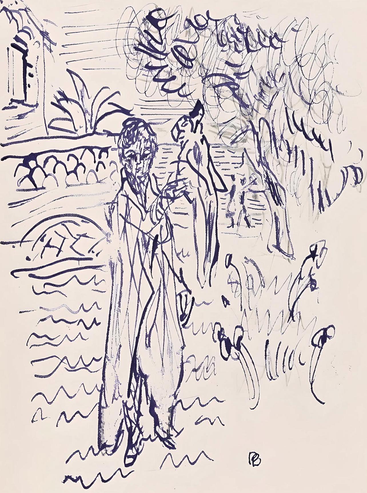Bonnard, Composition (Terrasse 54), Pierre Bonnard Correspondences (after)