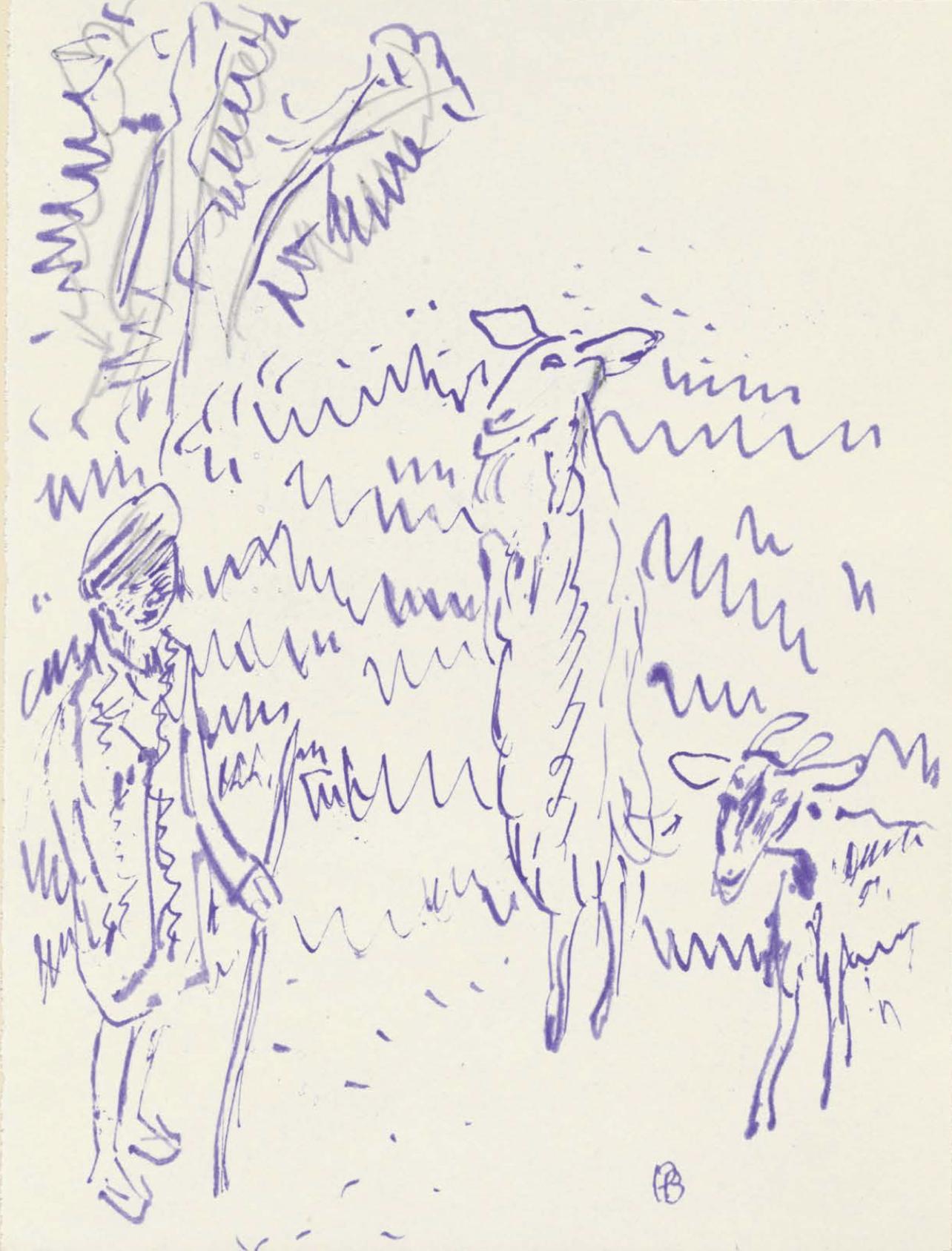 Bonnard, Composition (Terrasse 54), Pierre Bonnard Correspondences (after)