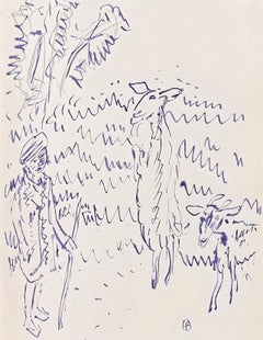 Bonnard, Composizione (Terrasse 54), Corrispondenze di Pierre Bonnard (after) Pierre Bonnard