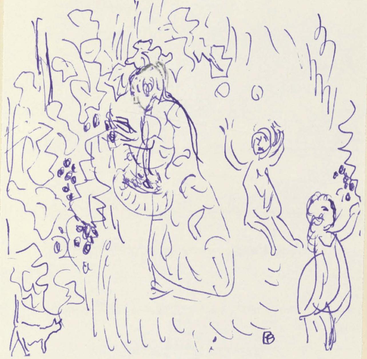 Bonnard, Composition (Terrasse 54), Correspondences de Pierre Bonnard (après)