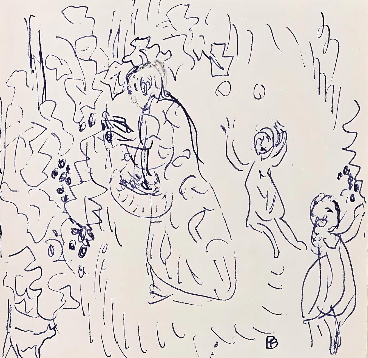 Bonnard, Composition (Terrasse 54), Pierre Bonnard Correspondences (after)