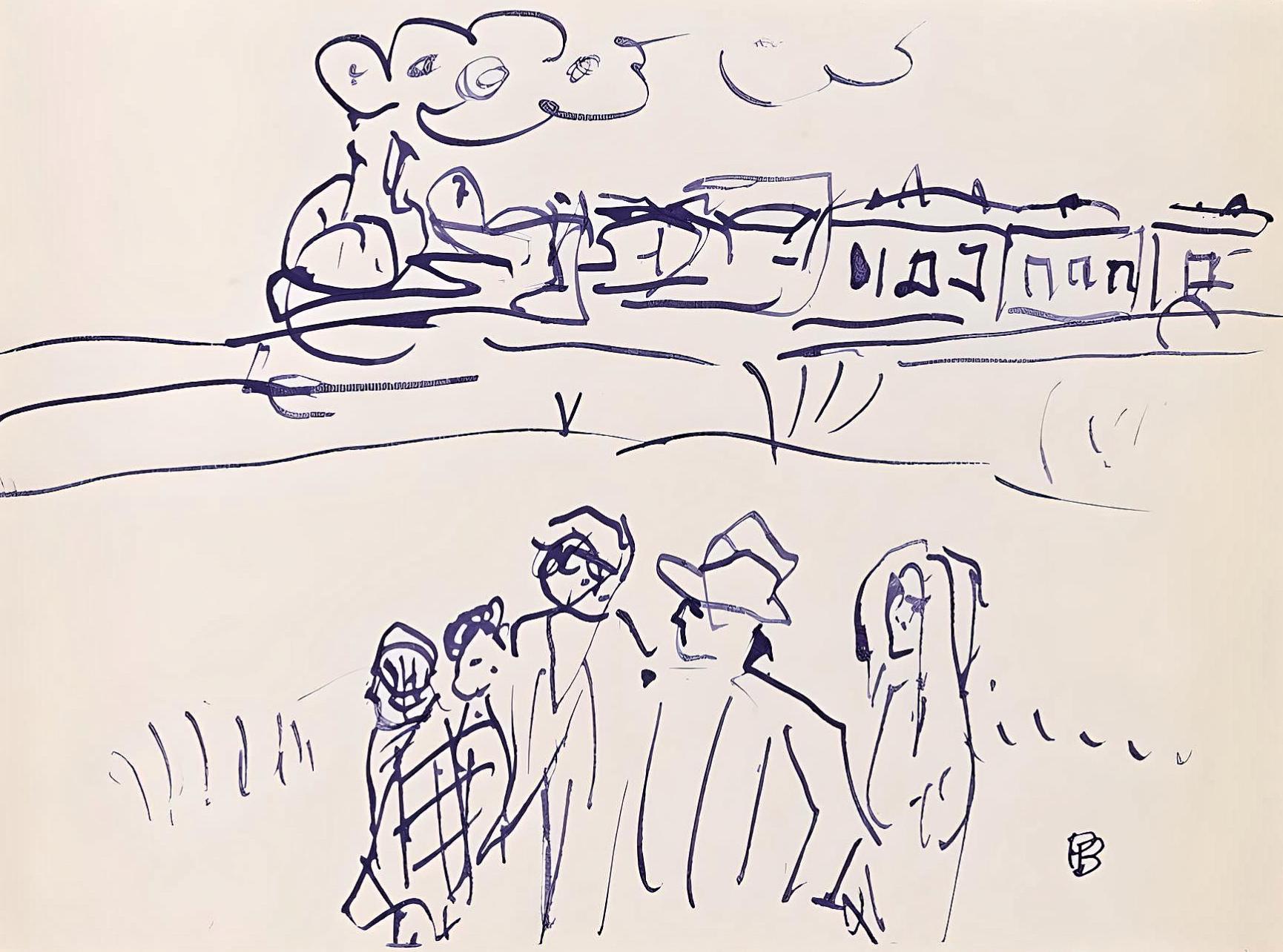 Bonnard, Composition (Terrasse 54), Pierre Bonnard Correspondences (after)