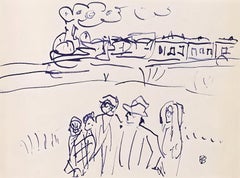 Bonnard, Composizione (Terrasse 54), Corrispondenze di Pierre Bonnard (after) Pierre Bonnard