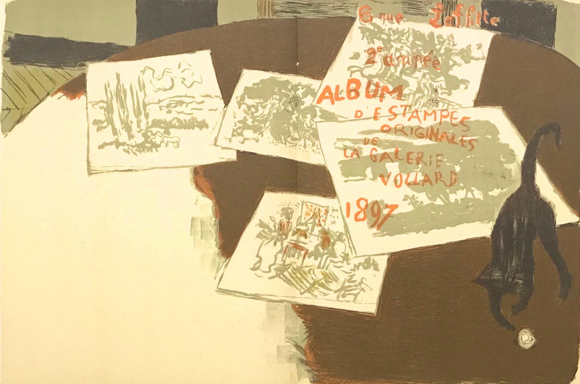 Landscape Print Pierre Bonnard - Bonnard, Couverture, Bonnard Lithographie (d'après)