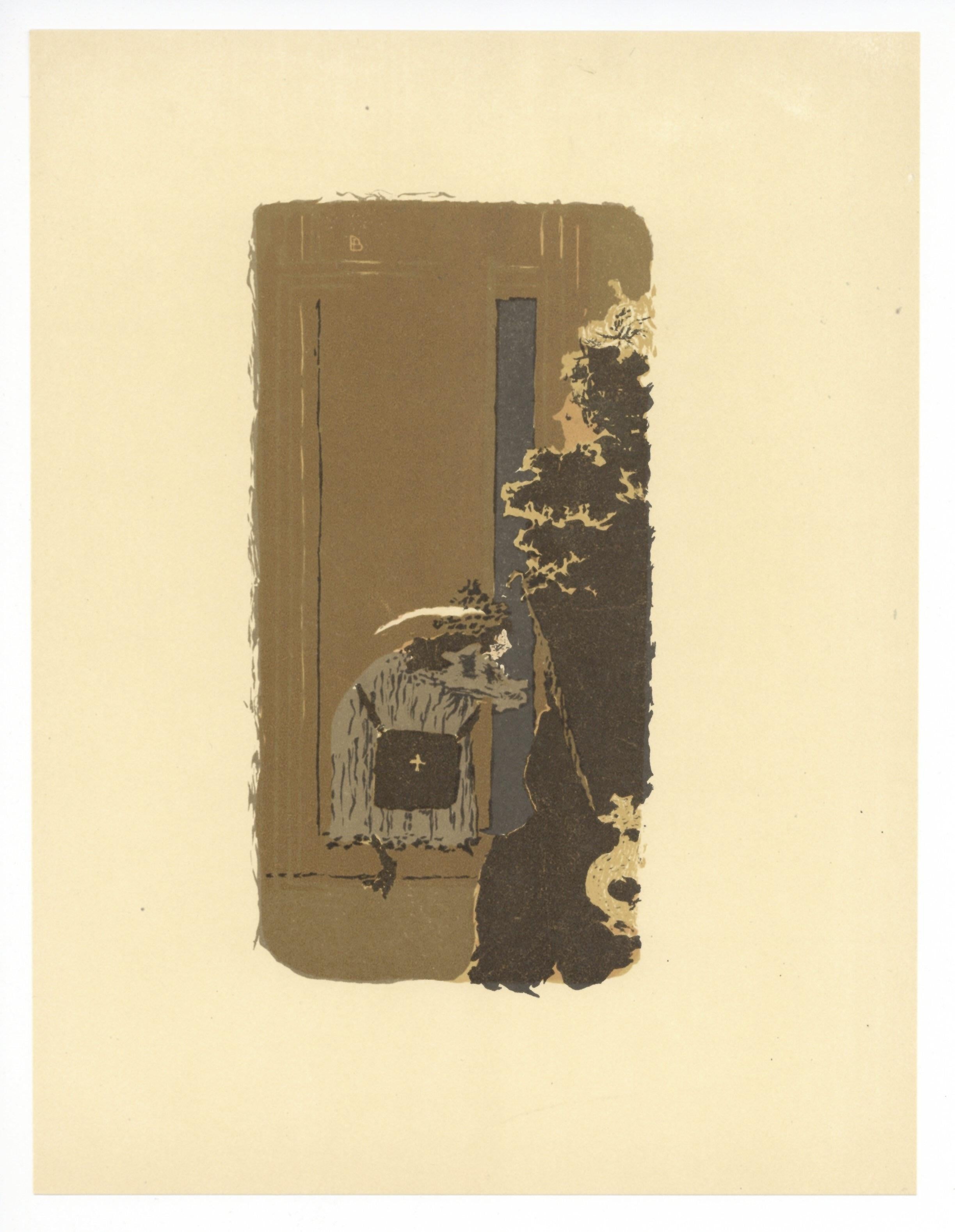 Support : Lithographie sur papier grand vélin Renage filigrané.
Année : 1952
Format du papier : 12,5 x 9,5 pouces ; taille de l'image : 8,66 x 4,72 pouces
Inscription : Non signé et non numéroté, tel que publié
Notes : Extrait de l'album Bonnard