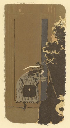 Bonnard,  Dans la Rue, Bonnard Lithographe (after)