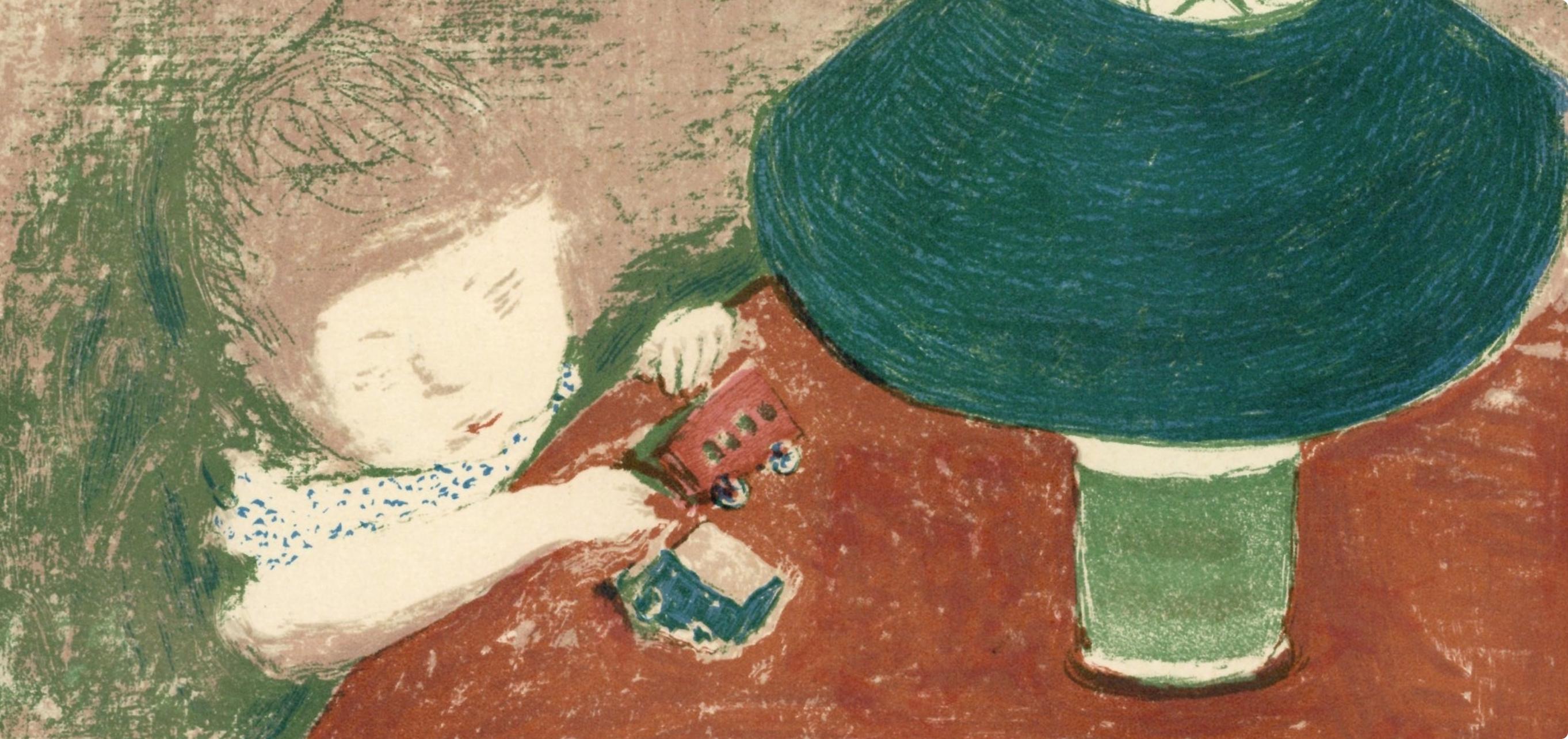 Bonnard, L´Enfant a la lampe, Bonnard Lithographe (after) - Print by Pierre Bonnard
