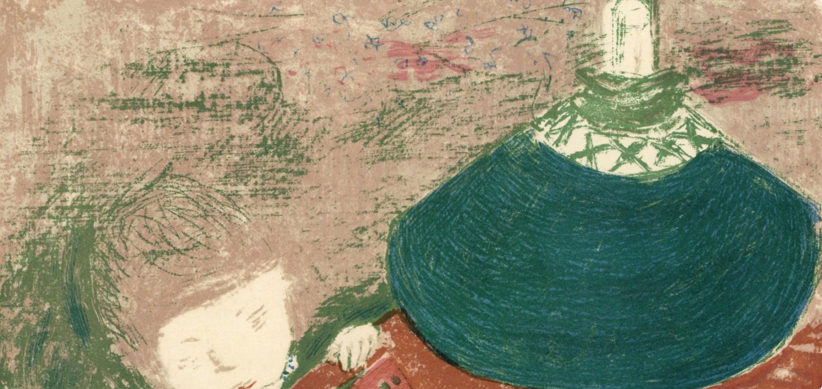 Bonnard, L´Enfant a la lampe, Bonnard Lithographe (after) - Post-Impressionist Print by Pierre Bonnard