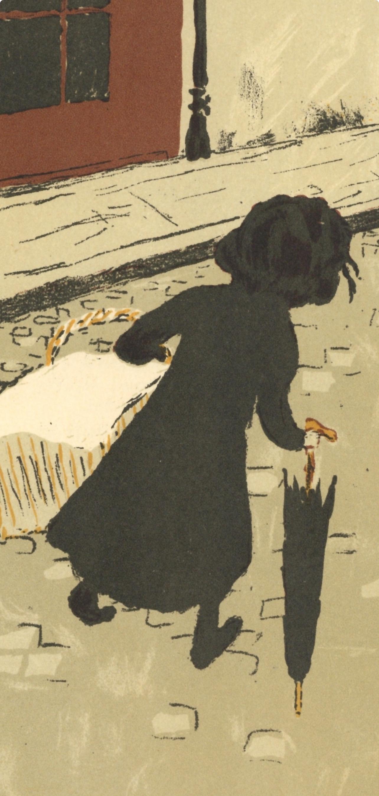 Bonnard, La Petite Blanchisseuse, Litografía Bonnard (después) - Print de Pierre Bonnard