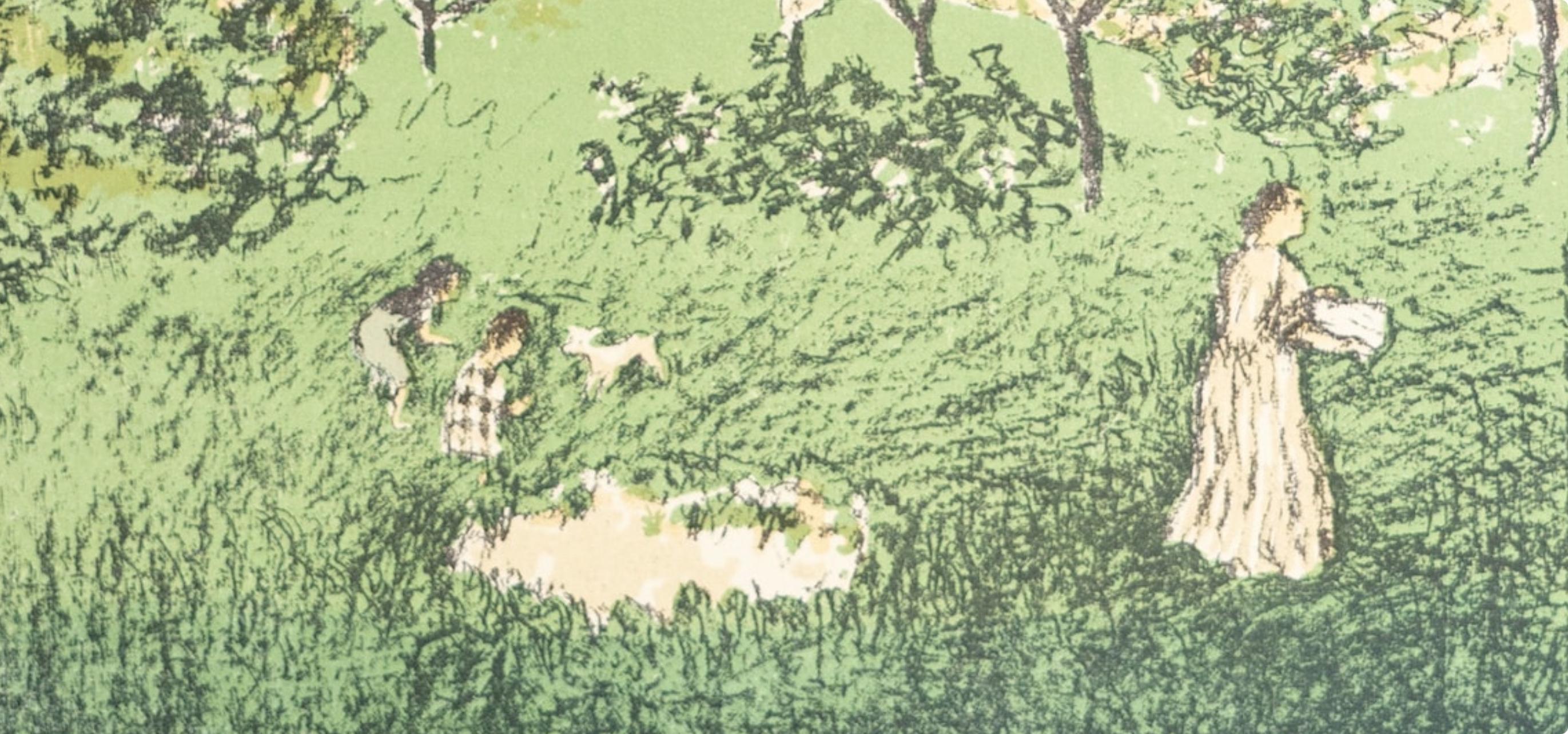 Bonnard, Le Verger, Bonnard Lithographe (after) - Print by Pierre Bonnard