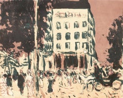 Bonnard, Les Boulevards, Bonnard Lithographe (after)