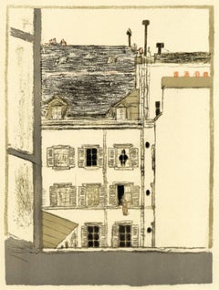 Bonnard, Maison dans la cour, Bonnard Lithographe (after)