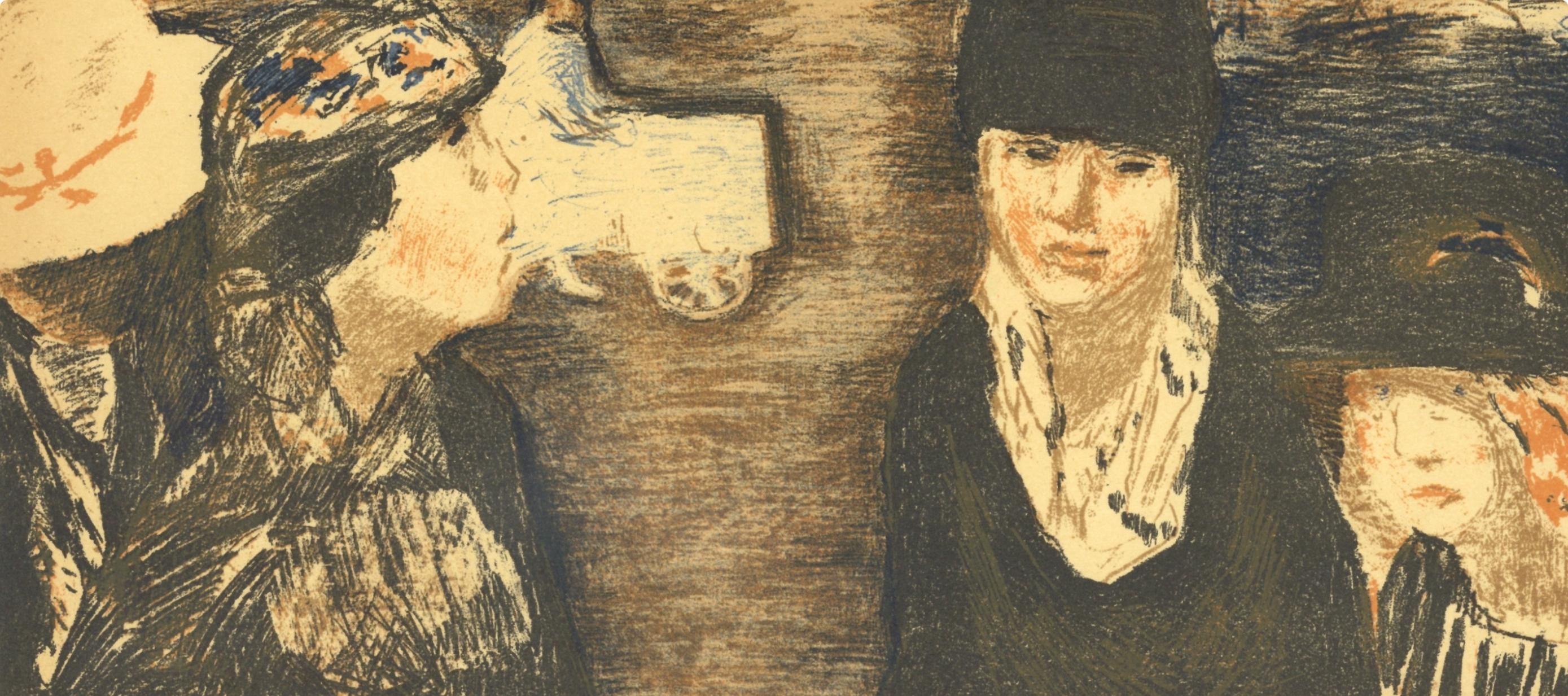Bonnard, Place Clichy, lithographie de Bonnard (après) - Print de Pierre Bonnard